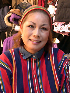 민요가수 석가화(48)씨.