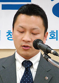 민단청년회 조수융 회장.
