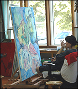 윤우진 작가 작업실