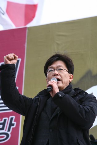 최상재 언론노조 위원장. ⓒ언론노보 이기범기자