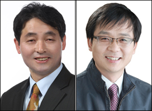 민주노동당 이병수 후보 / 진보신당 조명래 후보