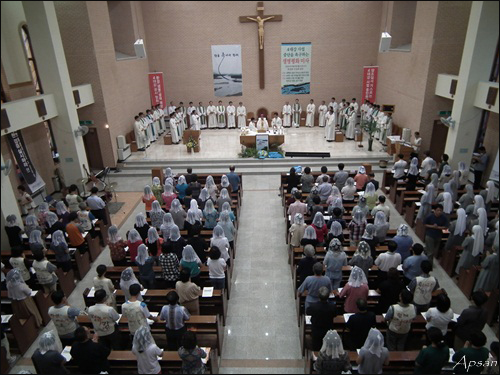 '4대강 사업 저지' 생명평화미사(2010.9.6 안동 목성동성당) / 사진. 정수근