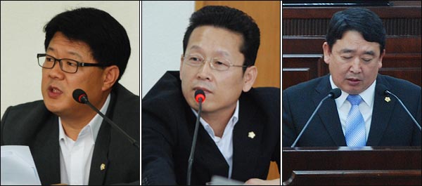 (왼쪽부터) 북구의회 이영재, 황영만, 최광교 의원 / 사진. 의원 홈페이지