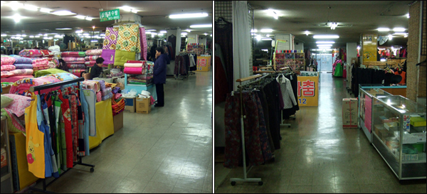 동구 율하동 '반야월종합쇼핑' 상가...설 대목을 맞았지만 '종합쇼핑'이라는 말이 무색할 정도로 손님들의 모습을 찾아보기 힘들었다. 한 상인은 "이미 대목이 사라진지 오래"라고 말했다 / 사진. 평화뉴스 박광일 기자