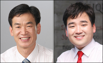 (왼쪽) 이연재 대구시당위원장, 김성년 사무처장 / 사진. 진보신당