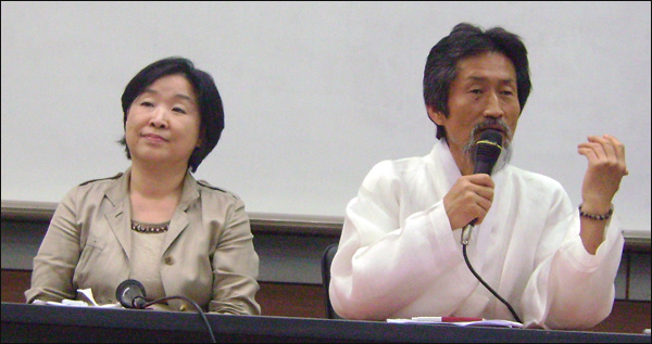 <대구 진보의 합창> 출범 기자회견에 이어 강기갑.심상정 공동강연이 열렸다 / 사진. 평화뉴스 유지웅 기자