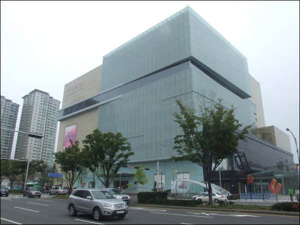 8월 19일 개점하는 현대백화점 대구점 (2011.08.18) / 사진. 평화뉴스 박광일 기자