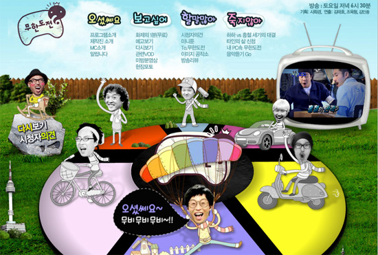 무한도전 홈페이지 ©MBC