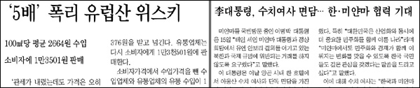 <매일신문> 2012년 6월 11일자 12면(경제) / <경북매일신문> 2012년 5월 16일자 2면(종합)