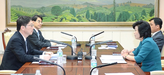 남북 당국간 실무접촉 전체회의가 열리고 있다. [사진제공-통일부]