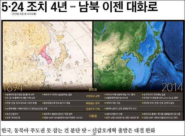 <중앙일보> 2014년 1월 3일자 1면
