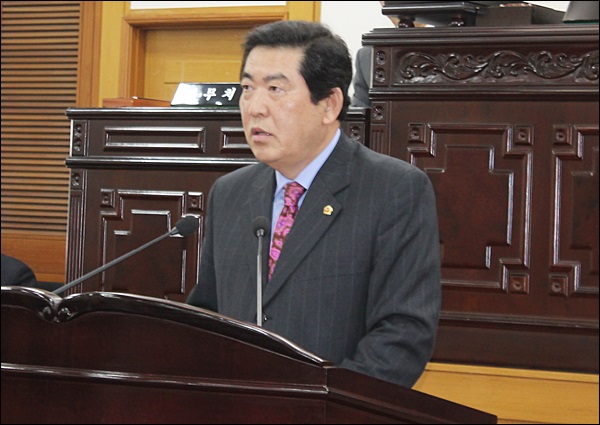 박일환 대구시의원(2015.2.3) / 사진. 평화뉴스 김영화 기자