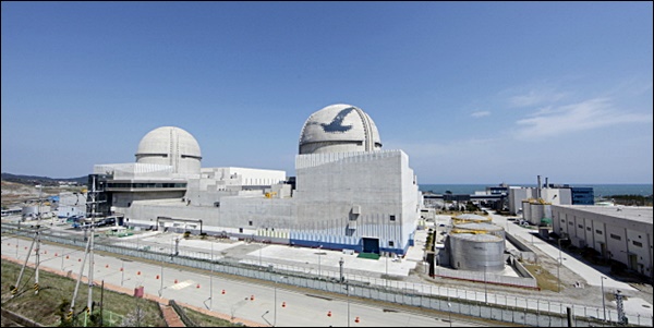 신고리 원자력발전소 4호기 전경 / 사진.한국수력원자력 홈페이지