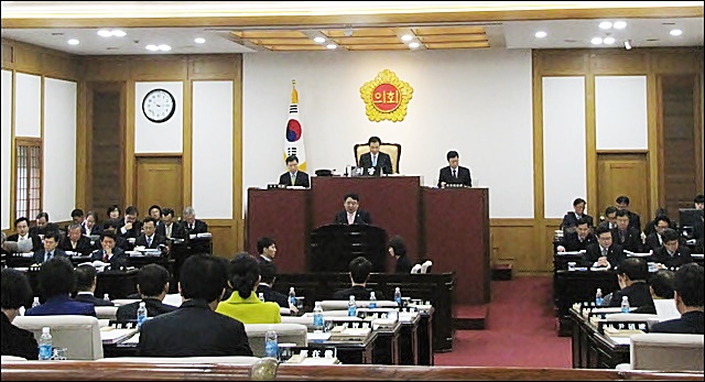 대구시의회 본회의(2016.2.25) / 사진.평화뉴스 김영화 기자
