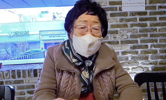대구에 사는 일본군 위안부 피해 생존자인 이용수 할머니(2021.1.8) / 사진.정의연 제공