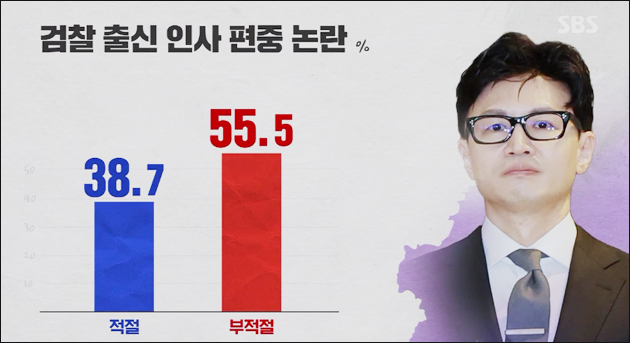SBS 뉴스 [여론조사] '윤 대통령 취임 한 달, 민심 들어봤습니다'(2022.06.11) / 사진 출처. SBS 방송 캡처