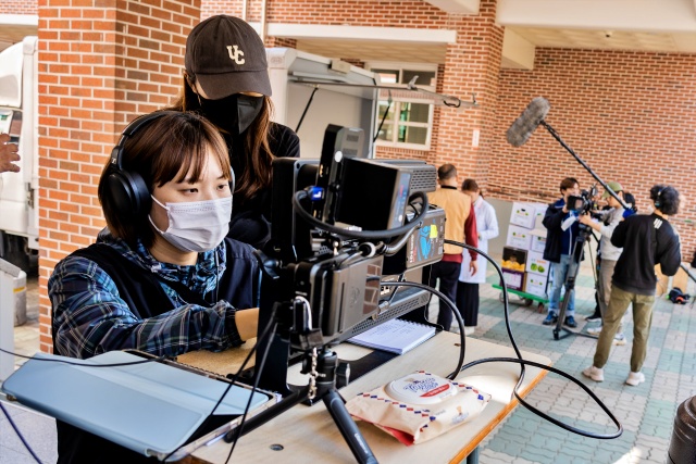 장주선 감독의 영화 <겨울캠프> 현장 사진 / 사진.대구영상미디어센터