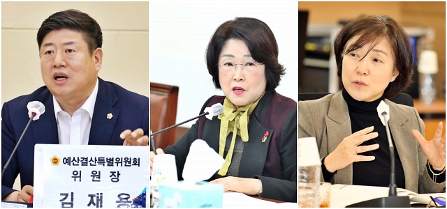 김재용, 이재화, 육정미 대구시의원 / 사진.대구시의회