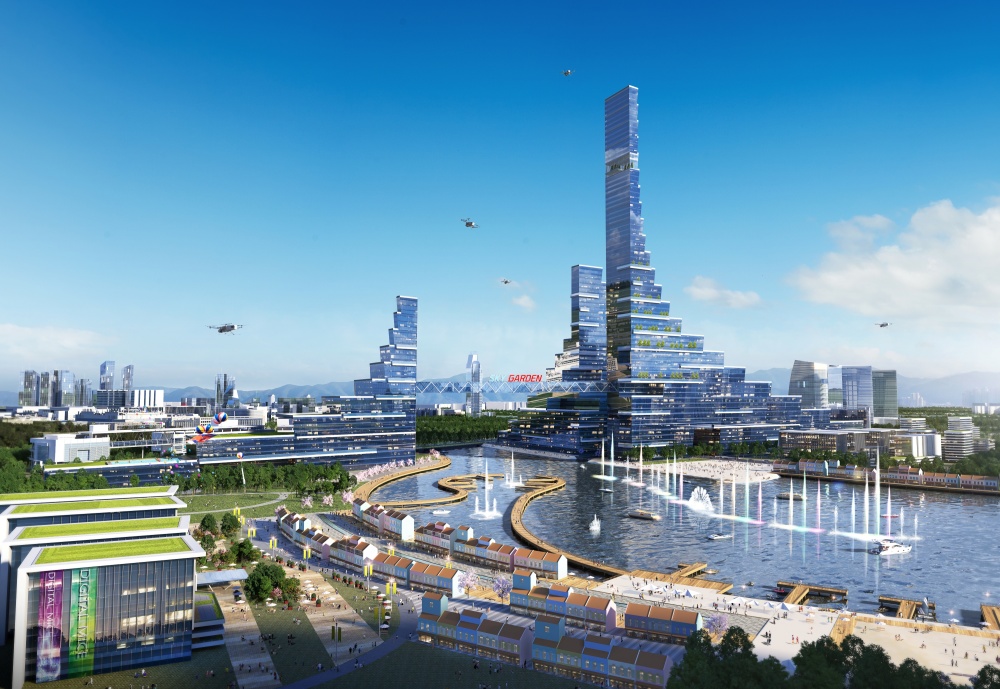 홍준표 시장이 '대구 투자 설명회'에서 연설 중이다.(2023.6.29.서울 페어몬트 앰버서더 호텔) / 사진.대구시