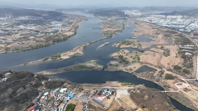 대구시가 '습지보호구역'으로 지정한 달성습지 전경 / 사진. 대구환경운동연합