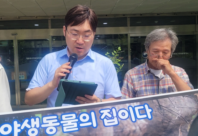 강수영 변호사가 법적 대응 가능성을 시사했다. (2023.9.12) / 사진. 평화뉴스 정준민 기자