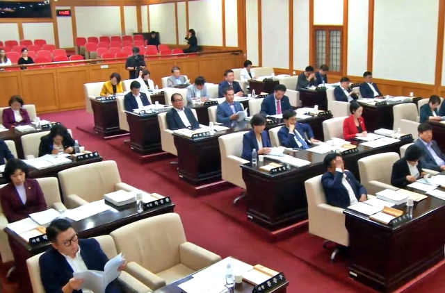 대구시의회 본회의(2023.9.15) /사진.대구시의회