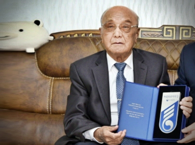 대구경북 마지막 애국지사 권중혁 지사의 지난 2019년 생전 모습 / 사진.대구시