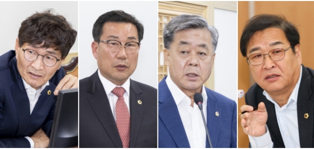 민주당 임기진, 국민의힘 김일수, 김희수, 박영서 경북도의원 / 사진.경북도의회
