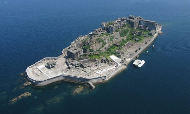 일본 나가사키 무인도 하시마섬의 모습 / 사진.유네스코 홈페이지