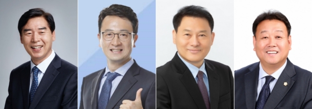 (왼쪽부터) 경북 오중기, 김상헌, 유성찬, 한영태 / 사진.민주당