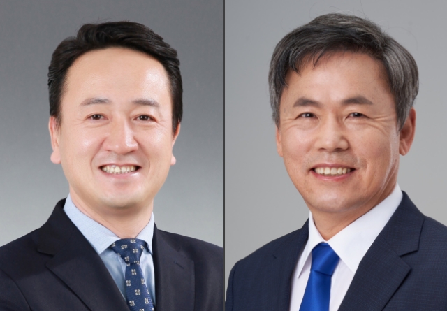 (왼쪽부터)민주당 경북 포항남울릉 김상헌, 구미시을 김현권 후보 공천 확정 / 선관위 홈페이지