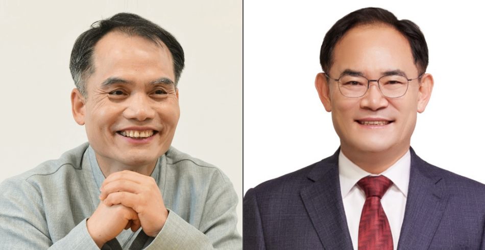 (왼쪽부터)경북 영주시.영양군.봉화군 제22대 국회의원 선거 더불어민주당 박규환, 국민의힘 임종득 후보 /사진.중앙선관위 