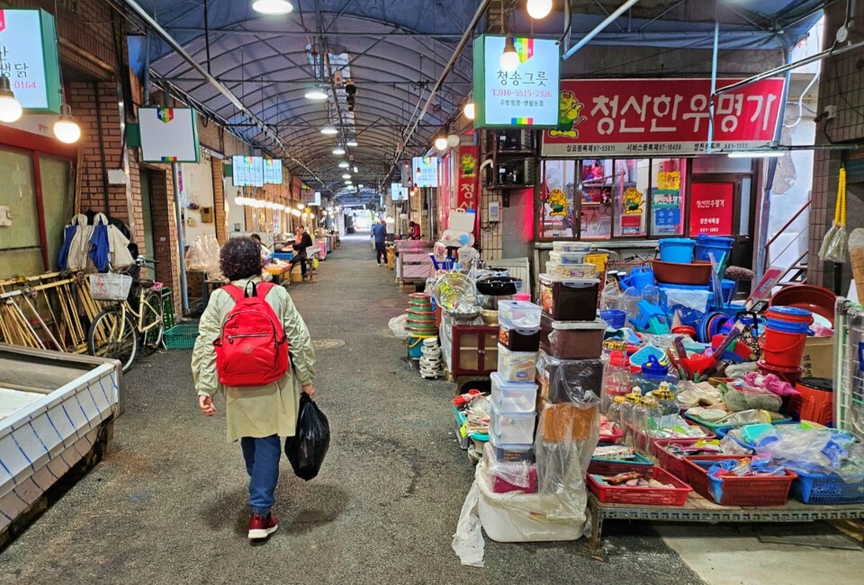 대구 동구 반야월시장(2024.4.4) / 사진.평화뉴스 정준민 기자