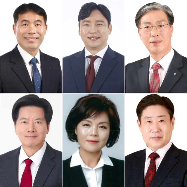 대구경북 재보선 당선자...'수성구라' 전학익, '중구가' 임태훈, '영양군' 윤철남, '울진군' 김재준, '김천시나' 김응숙, '의성군다' 김원석 / 사진 출처.중앙선관위