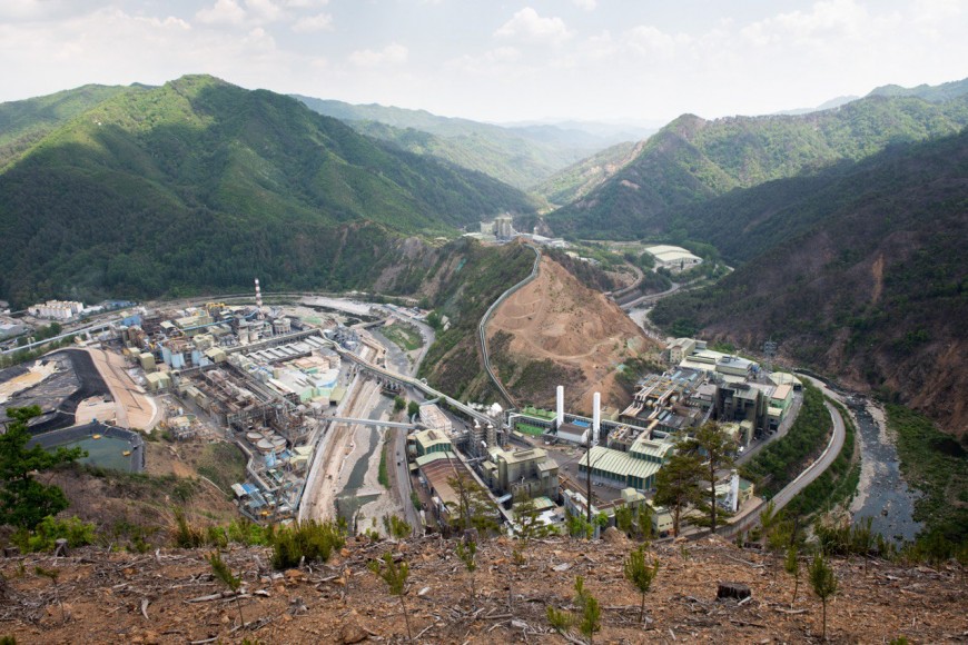 경북 봉화군에 있는 영풍 석포제련소 / 사진 출처.환경보건시민센터