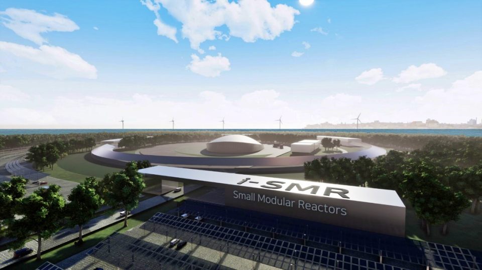 혁신형 소형 원전 SMR 전경 / 사진.SK에코플랜 홈페이지  