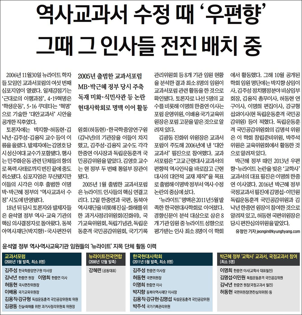 경향신문 2024년 8월 13일자 3면(정치)