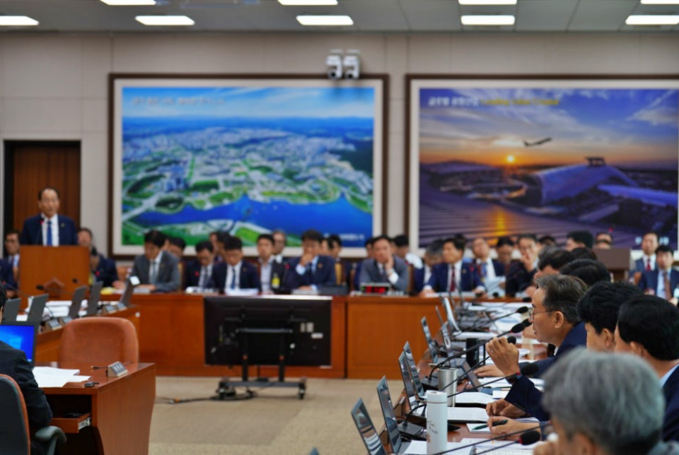 국회 국토교통위원회 국토교통부 현안보고 회의(2024.8.21) / 사진.민주당 손명수 의원실