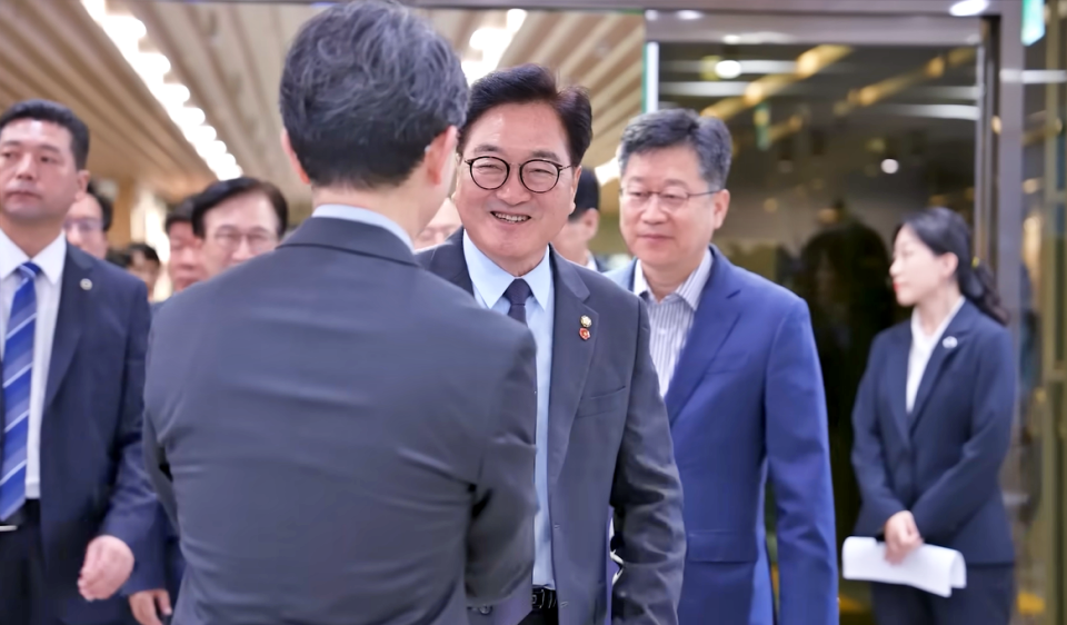 우원식 국회의워장의 모습 / 사진.국회TV