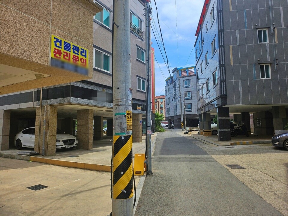 경북 경산시 압량읍 일대 다가구주택 밀집 지역(2024.6.14) / 사진.평화뉴스 정준민 기자