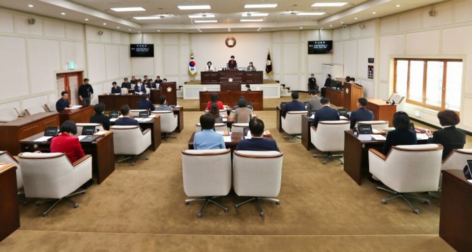 수성구의회 제268회 정례회(2024.12.23) / 사진 출처.수성구의회