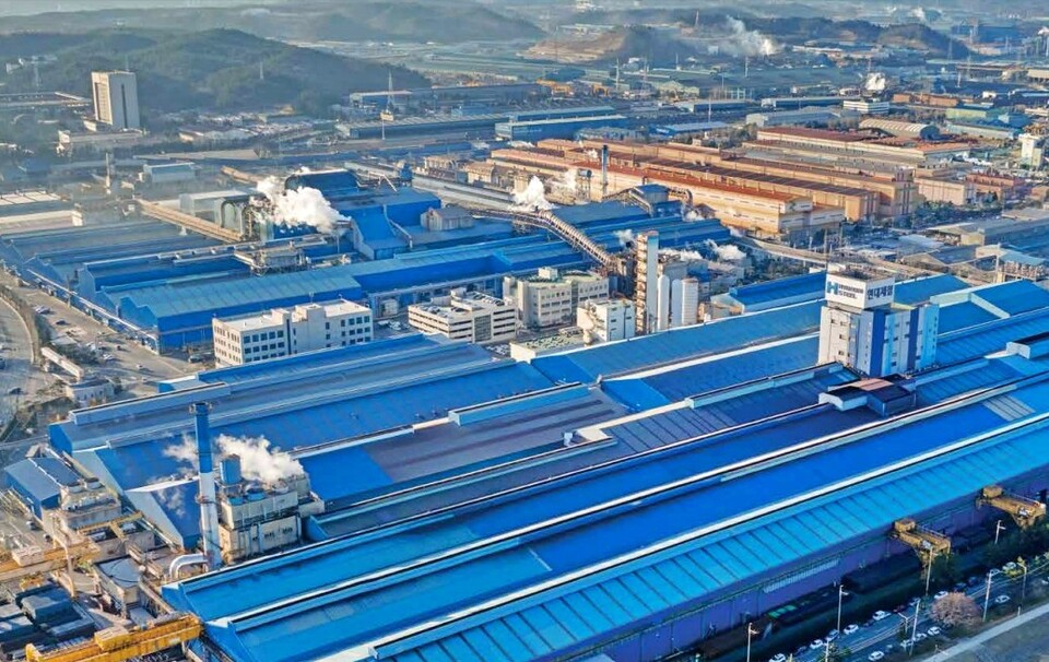 포항시 남구 제철동에 있는 현대제철 포항공장 / 사진 출처.현대제철