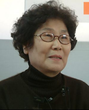 하재완 선생 부인 이영교씨 여사(2005.12.7) / 사진.평화뉴스 유지웅 기자