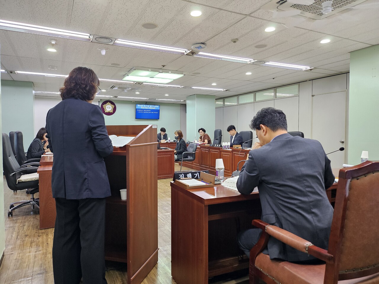 대구 중구의회 중구청 도시디자인과 행정사무감사(2025.6.18) / 사진.평화뉴스 정준민 기자