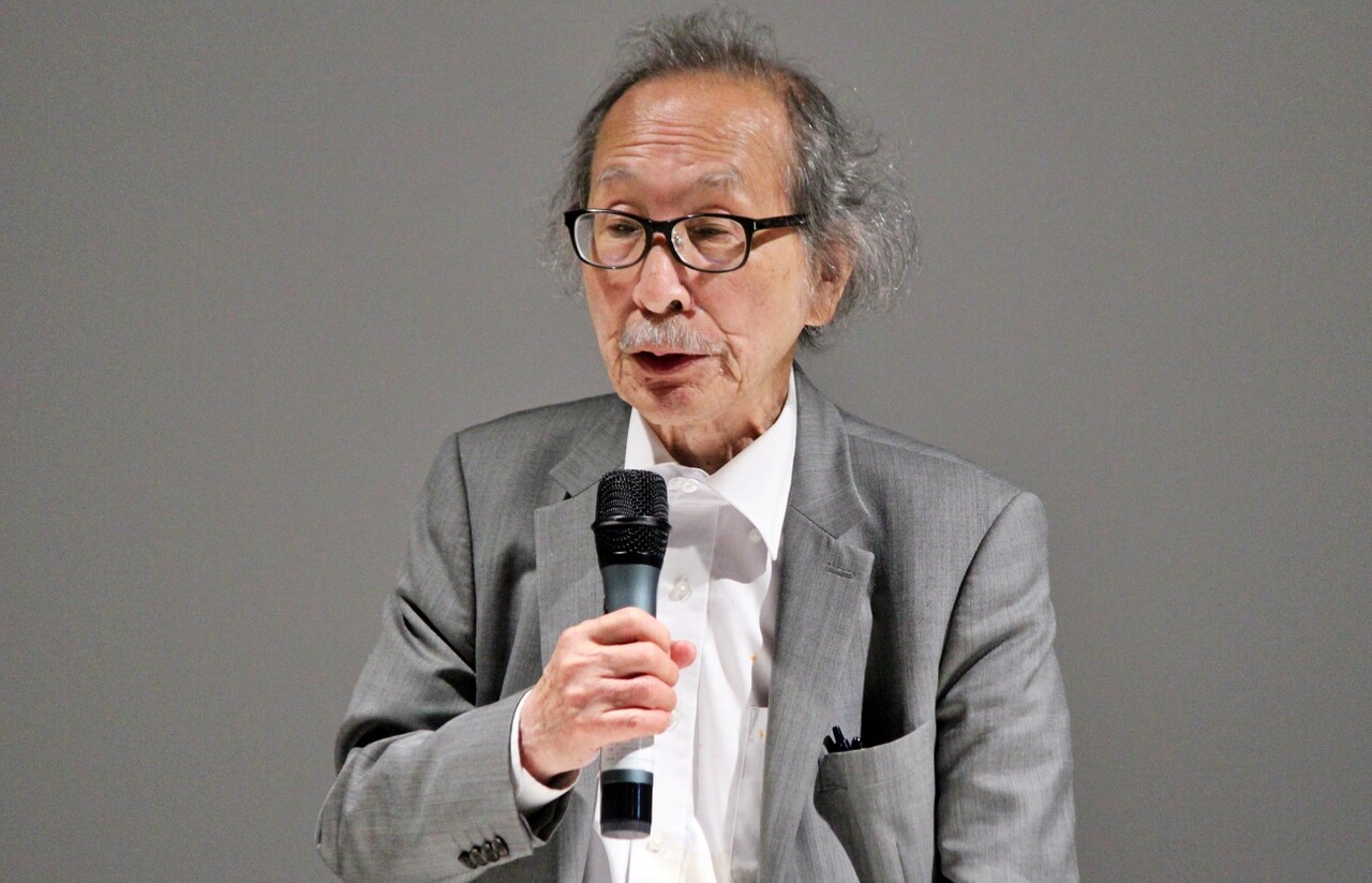 와다 하루키 도쿄대 명예교수가 발표 중이다.(2025.6.20) / 사진.평화뉴스 정준민 기자