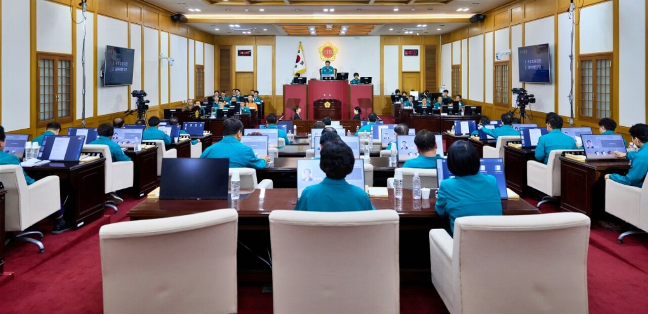 대구시의회 제318회 임시회(2025.7.18) / 사진 출처.대구시의회