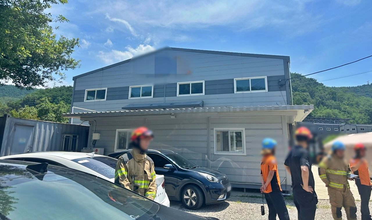 이날 사고는 오븐 기기 작동 중 환기시설이 고장나 일산화탄소 농도가 기준치 이상으로 올라가면서 발생했다.  다행히 외부 유출은 없는 것으로 당국은 조사를 마무리했다(2025.7.23) / 사진.달성군 제공