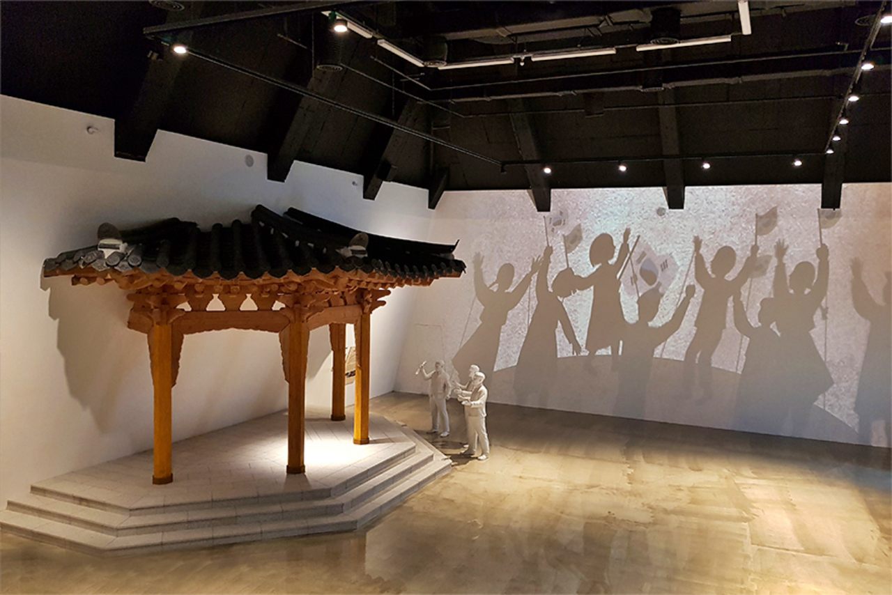 "함께하는 독립운동의 역사"...독립기념관 체험관 모습 / 사진.독립기념관 