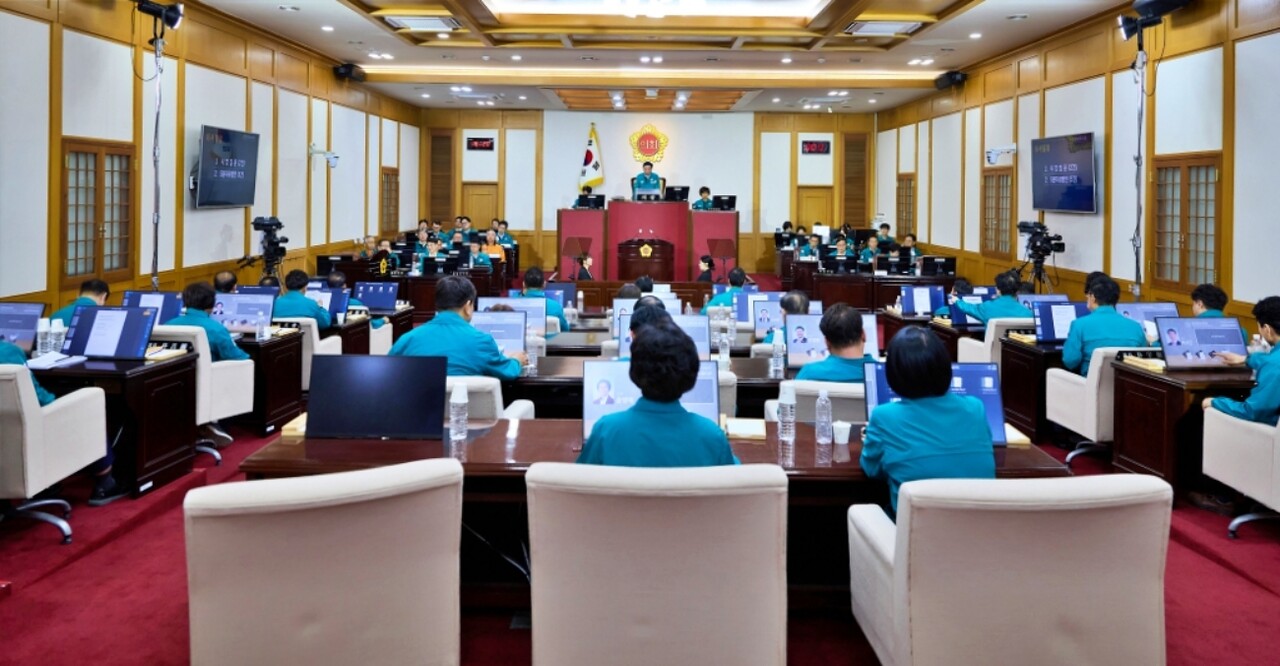 대구시의회 제318회 임시회(2025.7.18) / 사진 출처.대구시의회