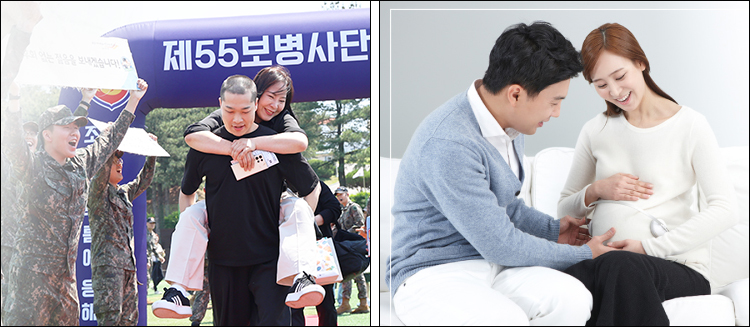 사진 출처. (왼쪽) 병무청 홈페이지 / 여성가족부 블로그